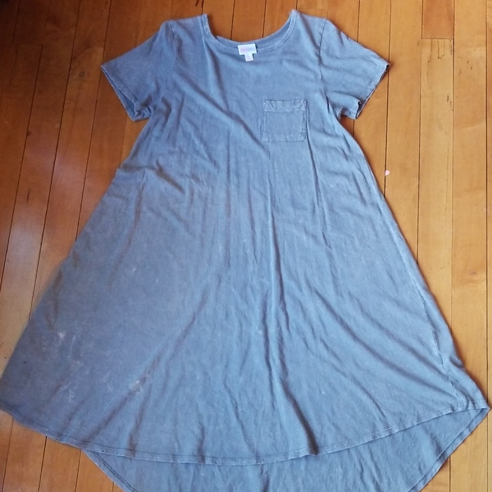 Lularoe gray Carly dress